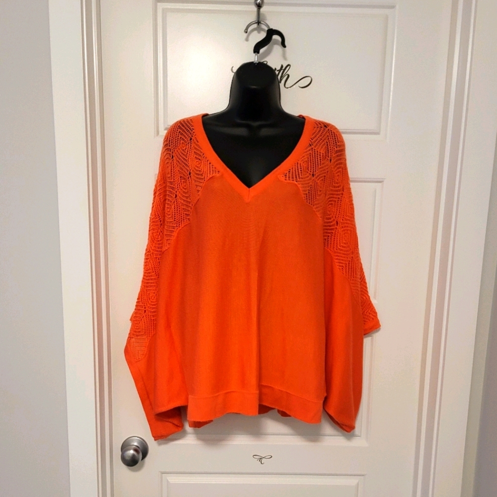 Beautiful orange Style&Co sweater.